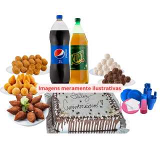 Kit Festas para 70 pessoas