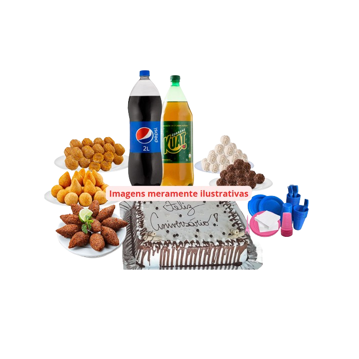 Kit Festas para 80 pessoas