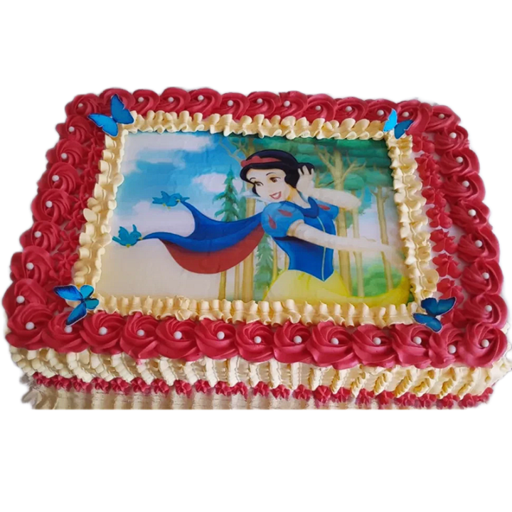 Bolo Infantil Branca de Neve